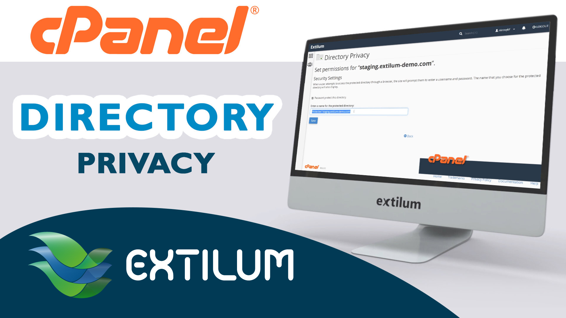 Extilum cpanel - directory privacy