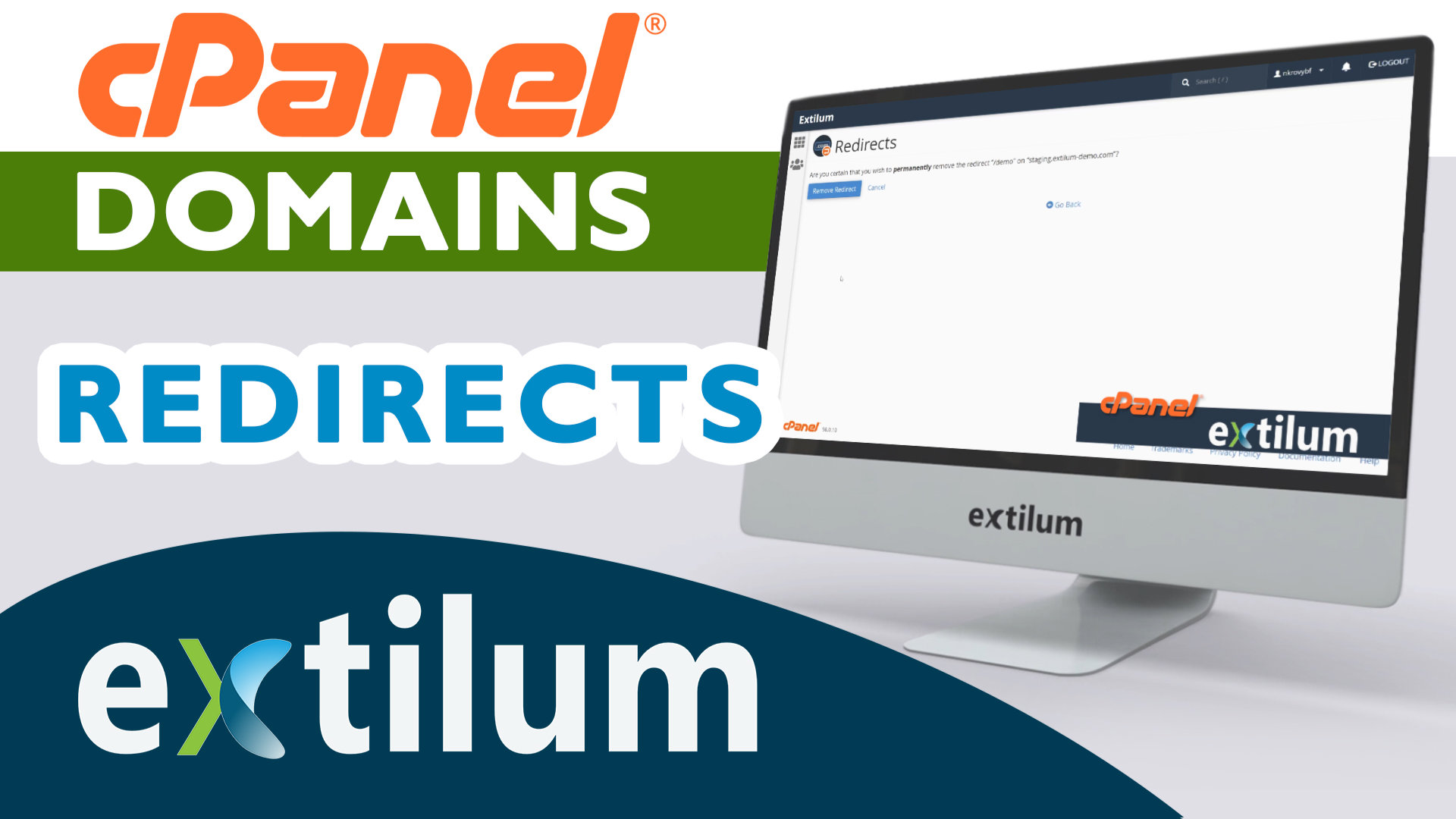 Extilum cpanel - domains - redirects