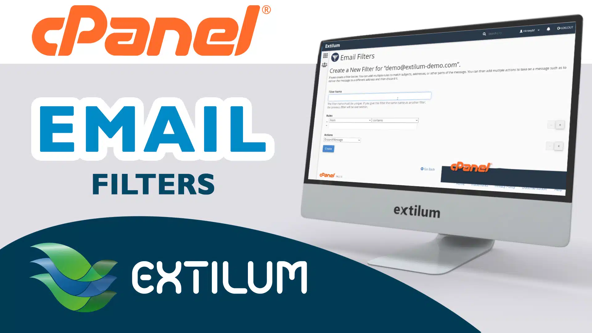 Extilum cPanel - Email filters