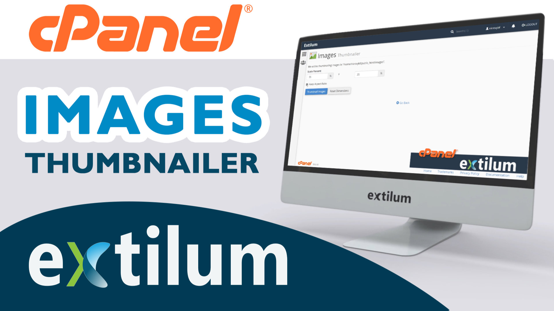 Extilum cpanel - images thumbnailer