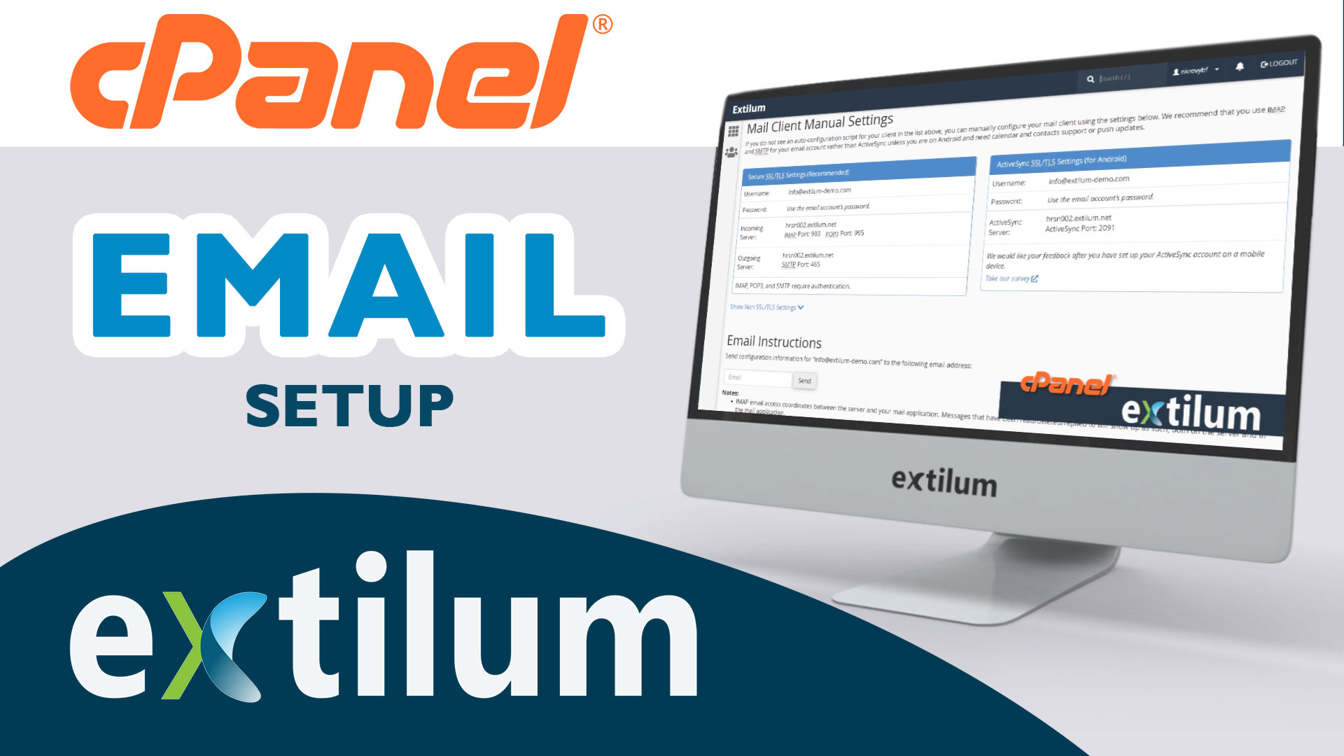 Extilum cPanel - Create Email