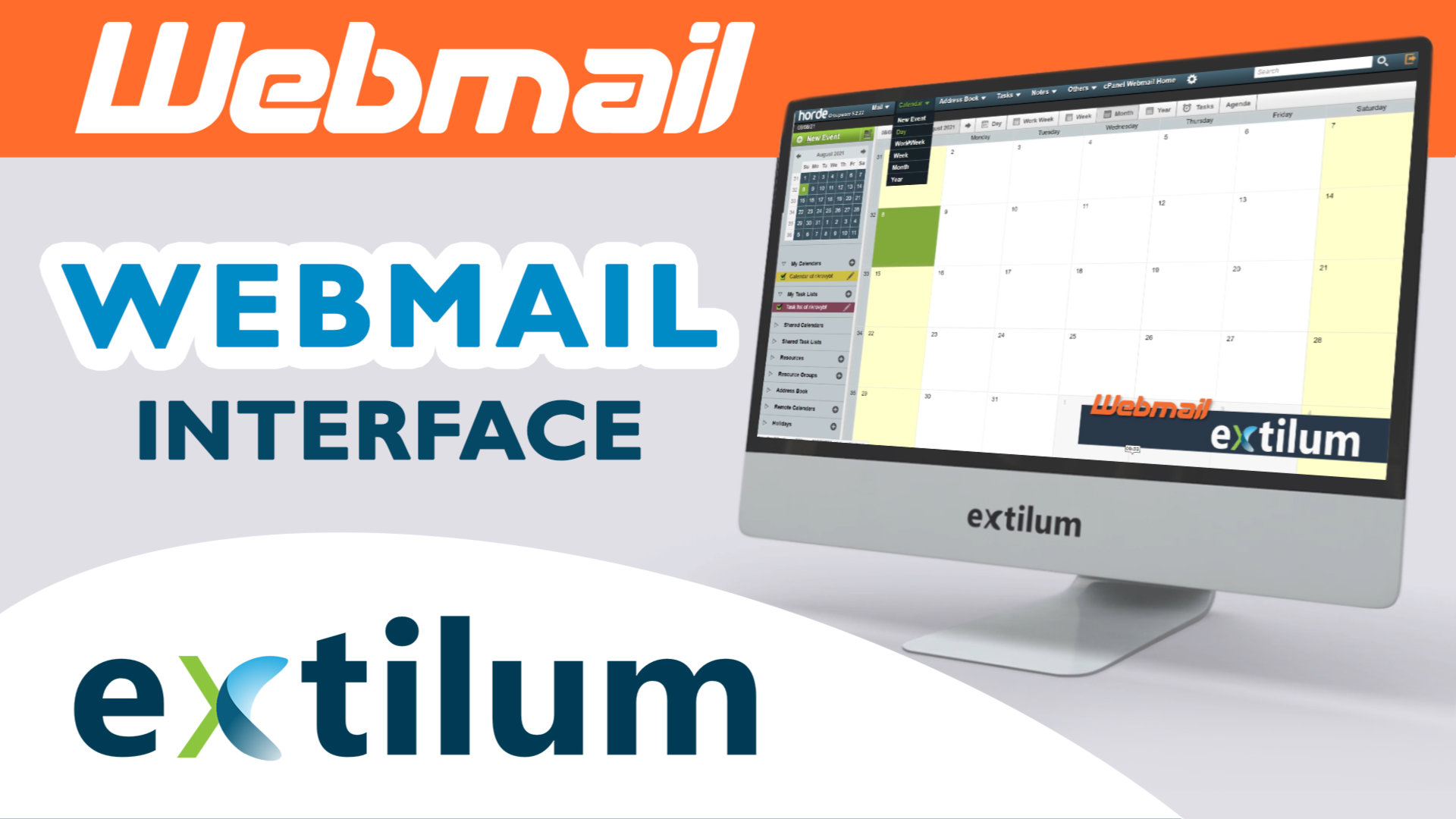 Extilum Webmail - Interface