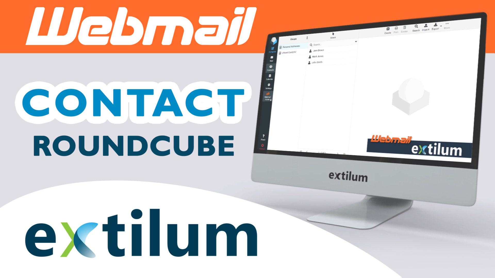 Extilum Webmail - Roundcube contact