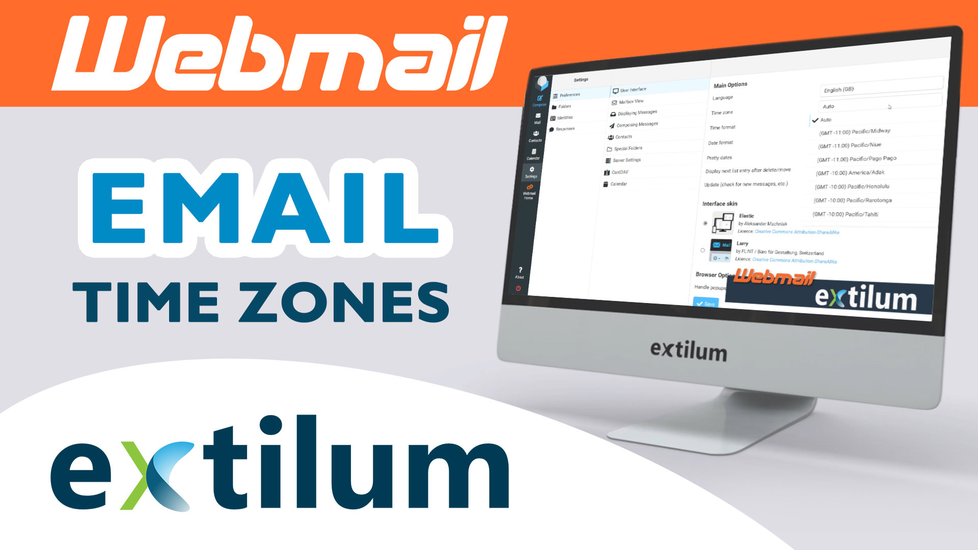 Extilum Webmail - Email Time Zone