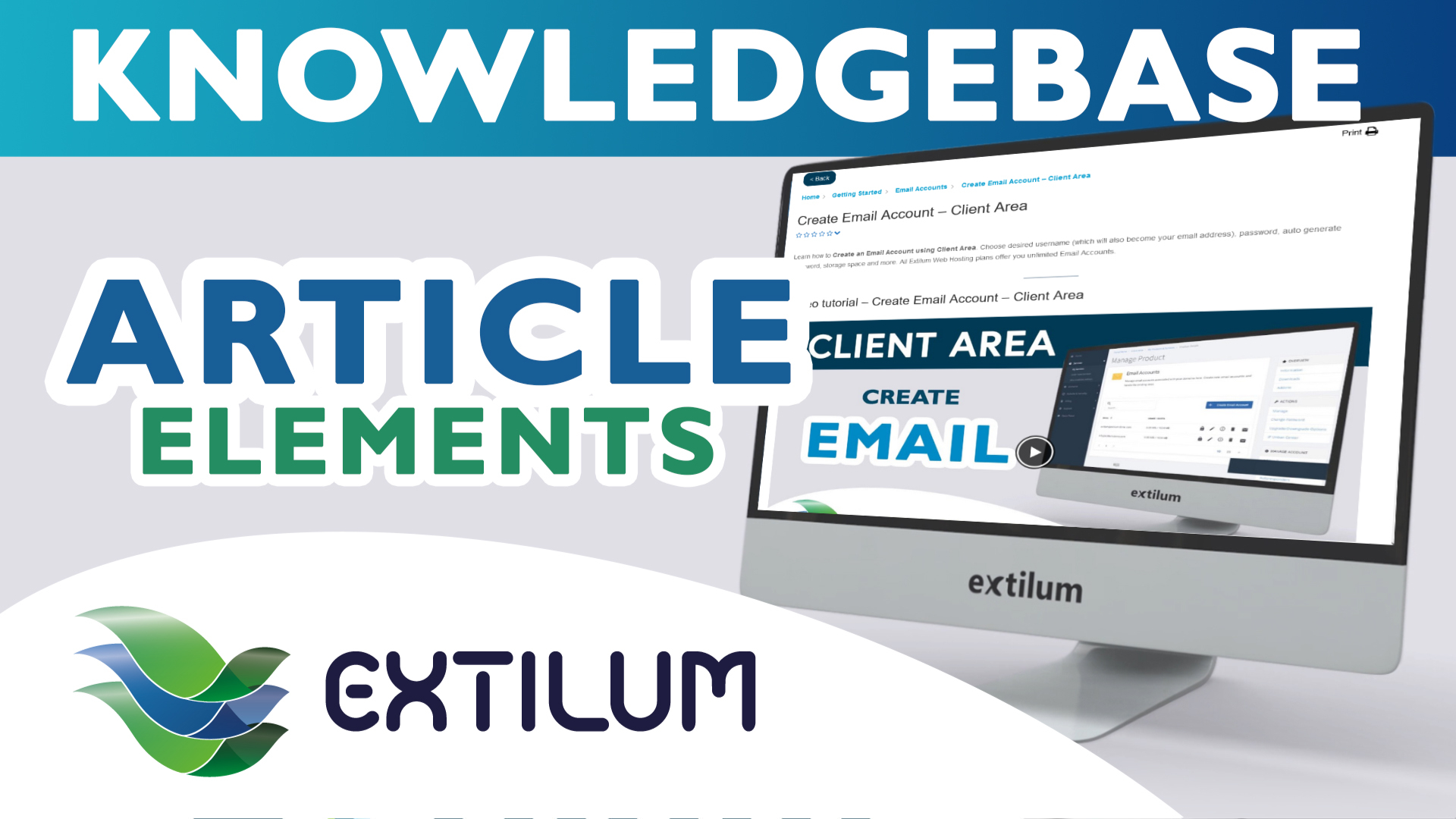 Extilum Knowledge Base Article Elements